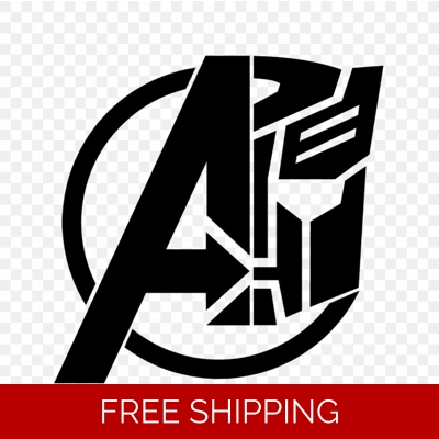 Transformers Optimus Prime Avengers Die Cut Vinyl Decal sticker Transformers Optimus Prime Avengers Die Cut Vinyl Decal sticker
